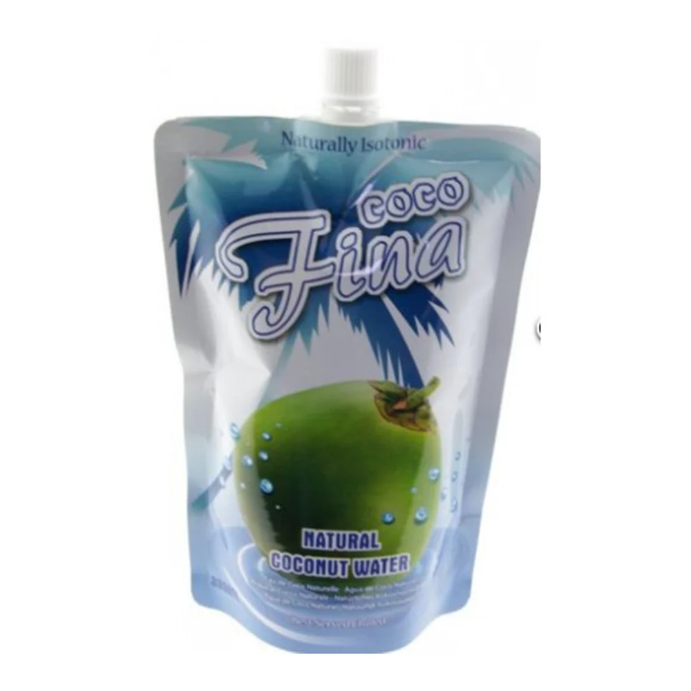 Custom Printed Plastic Liquid Doypack Packaging Squeeze Stand Drink Pouch with Plastic Spout Food Juice Other Beverages