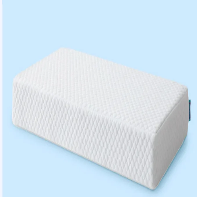 Ice Cube Cooling Memory Foam Pillow for Side Sleepers to Support Head & Neck for Pain Relief