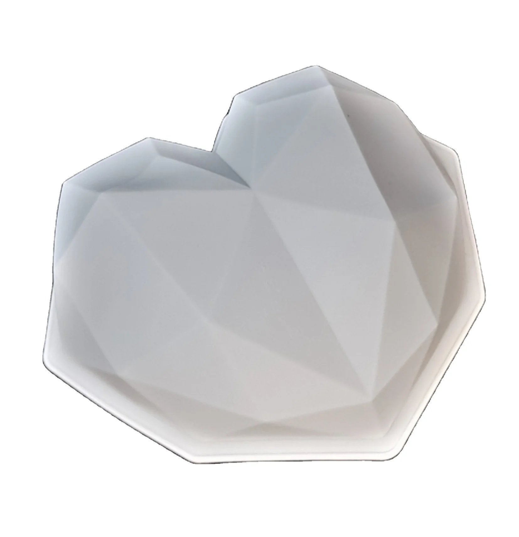 Chocolate Mould JSC2566# - Silicone; Techno Heart - 20*20*6cm, 98Gms