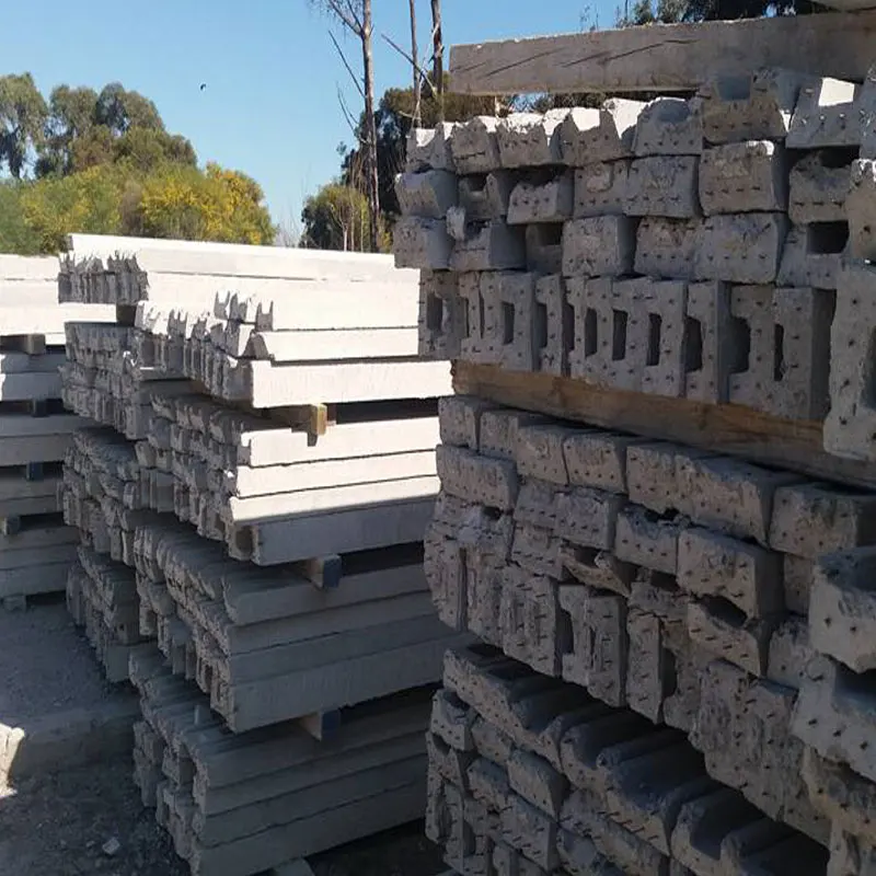 prestressed concrete lintel making machine for making linels beams with grooves