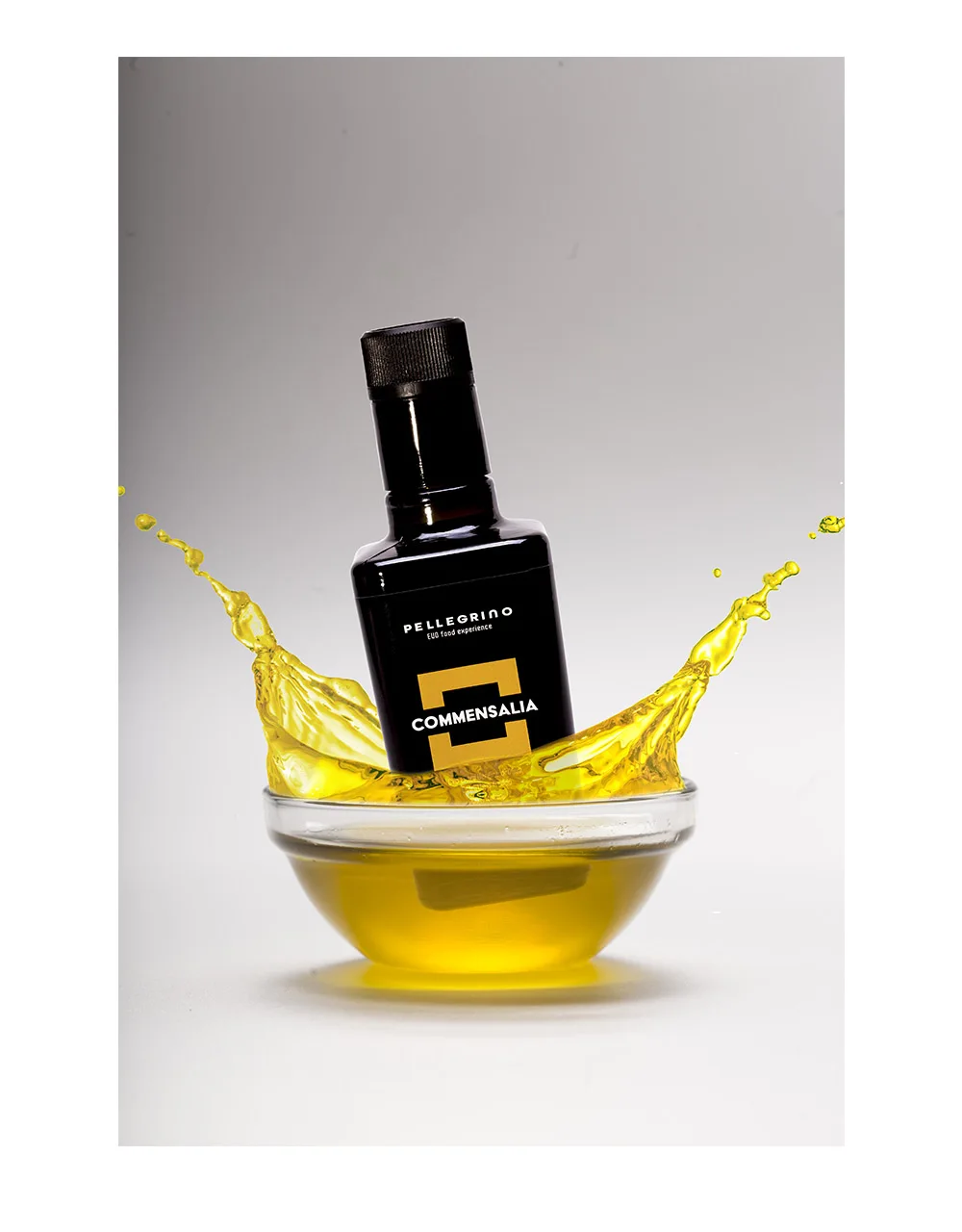 Italian Extra Virgin Olive Oil Commensalia Blended EVO  Raccomended to Give Value on Fish and  Salad 0,25 Lt