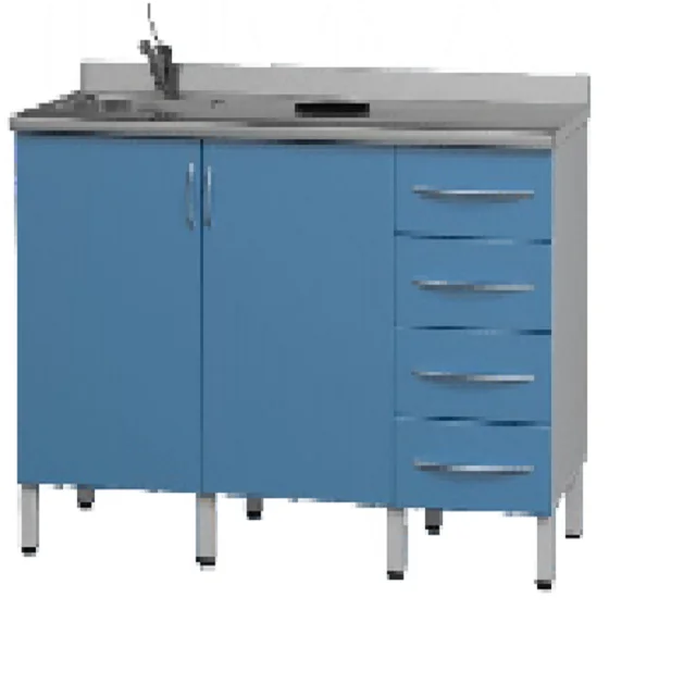 wall table with sink unit