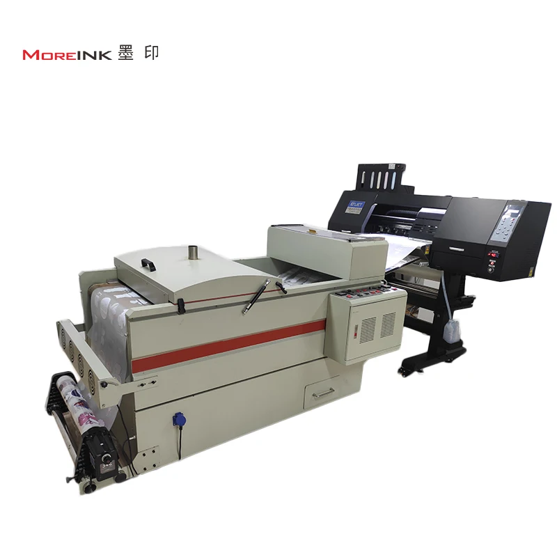 ENJET XLF 2 head 60cm  roll to roll i3200 4720  Digital T shirt jeans Printer pet film DTF printer