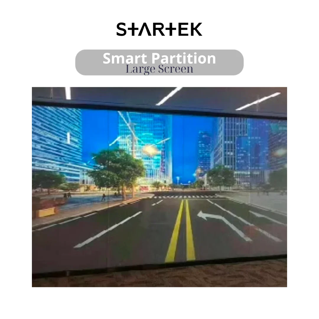 Beyond Television - PDLC Smart Film Large Screens Transform Your Home Entertainment - Electric Glass STARTEK 1