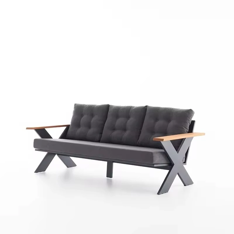 Прочный прочный металлический каркас современный тканевый секционный диван для использования в помещении гостиной столовой школы и гостиницы сделано во Вьетнаме