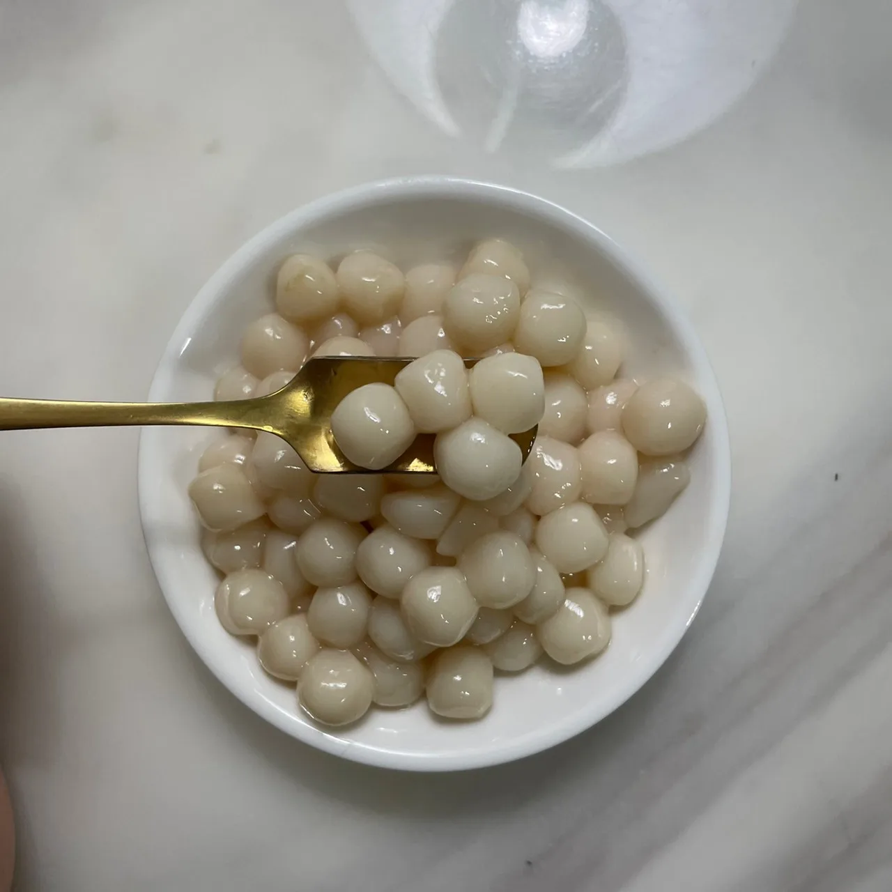 Taiwan bubble tea supplier high quality food 50g instant tapioca pearls