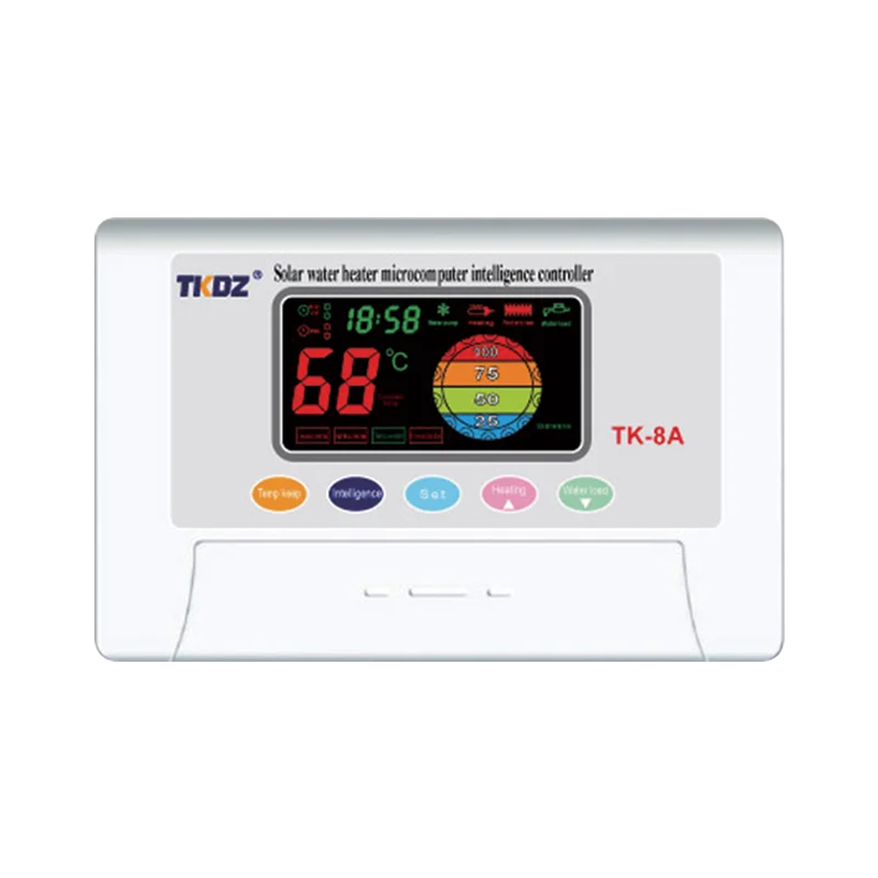 Electromagnetic Valve Temperature & Level Sensor Intelligent Solar Controller TK-8A for Non Pressure Solar Water Heater