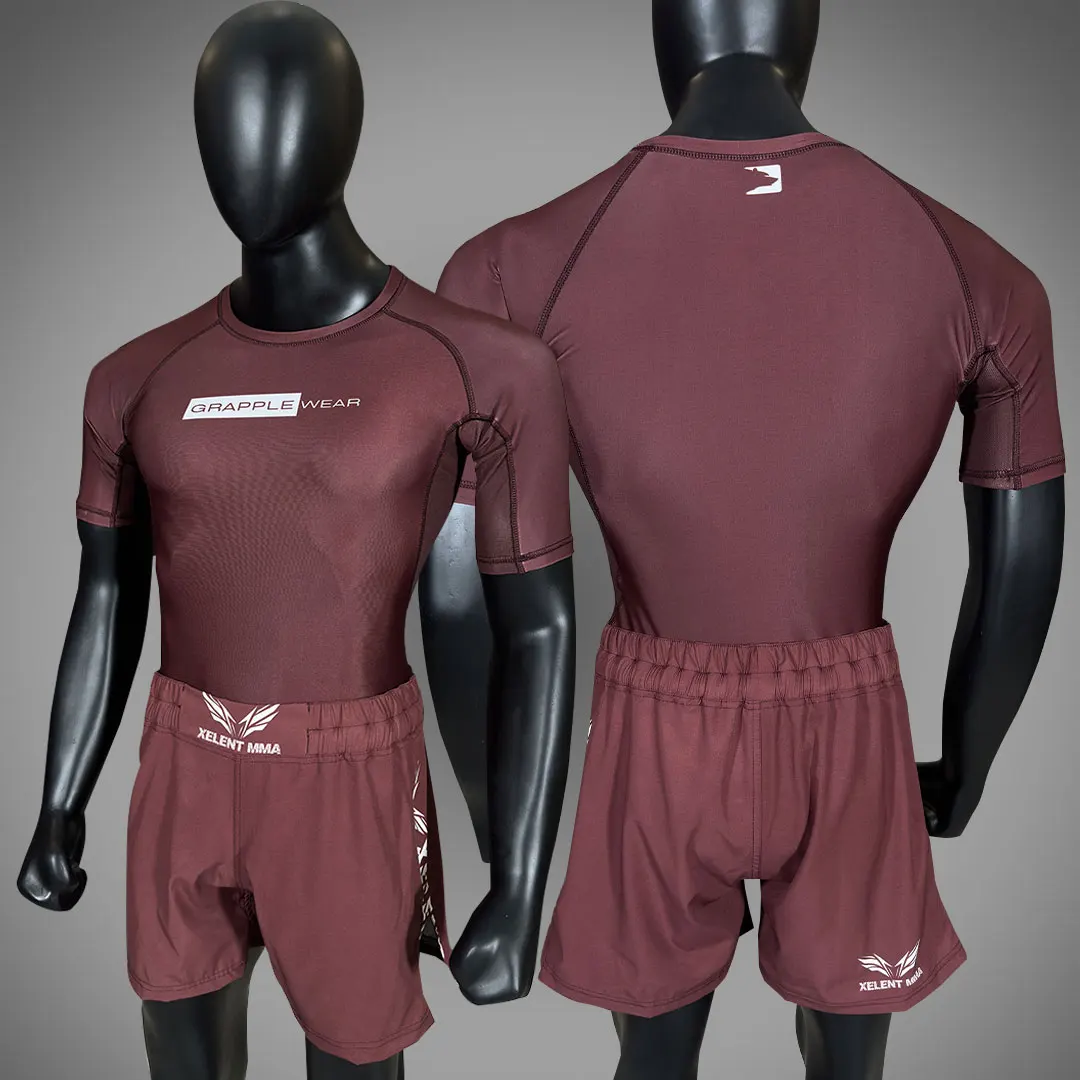 Изготовленный на заказ MMA Rash Guard сублимационный Спортивная одежда Gi Bjj бразильский Jiu Jitsu Venume Rashguard