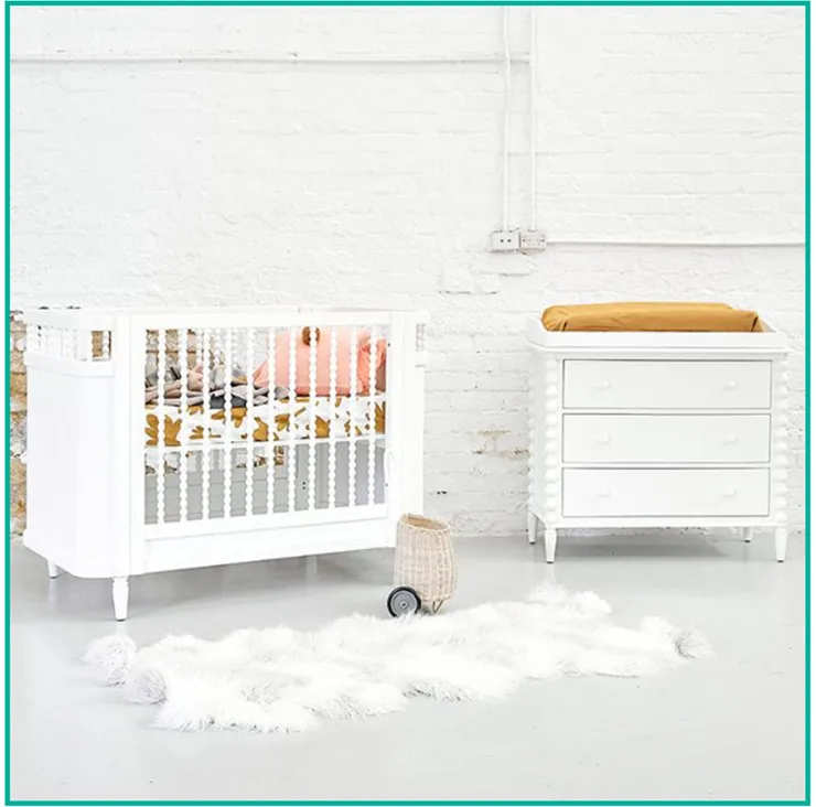 LUXURY BED USA AND CANADA BABY FURNITURE BABY CRIB DRESSER NIGHT TABLE TODDLE RAIL EXTENSION KID MORDEN & SUITABLE PRICE