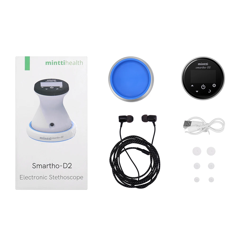 AI-powered Professional Medical  Wireless Smart Electronic Stethoscope for Telemedicine