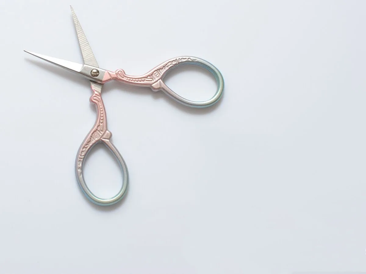 2.Vintage Embroidery Scissors Fancy Scissors Multi Purpose Small Embroidery Fancy Scissors sewing crafts Vintage style