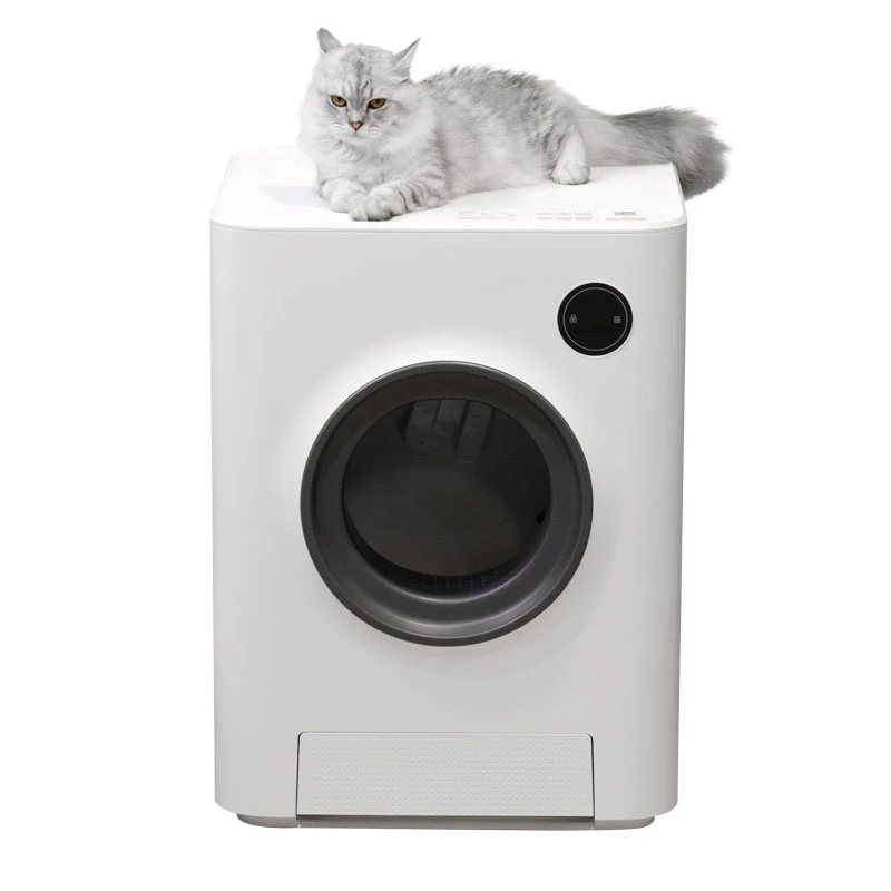 Cat Litter Box Fully Automatic Deodorant UV Sterilization Sandbox Self-cleaning 8L Large Capacity Smart Cat Toilet