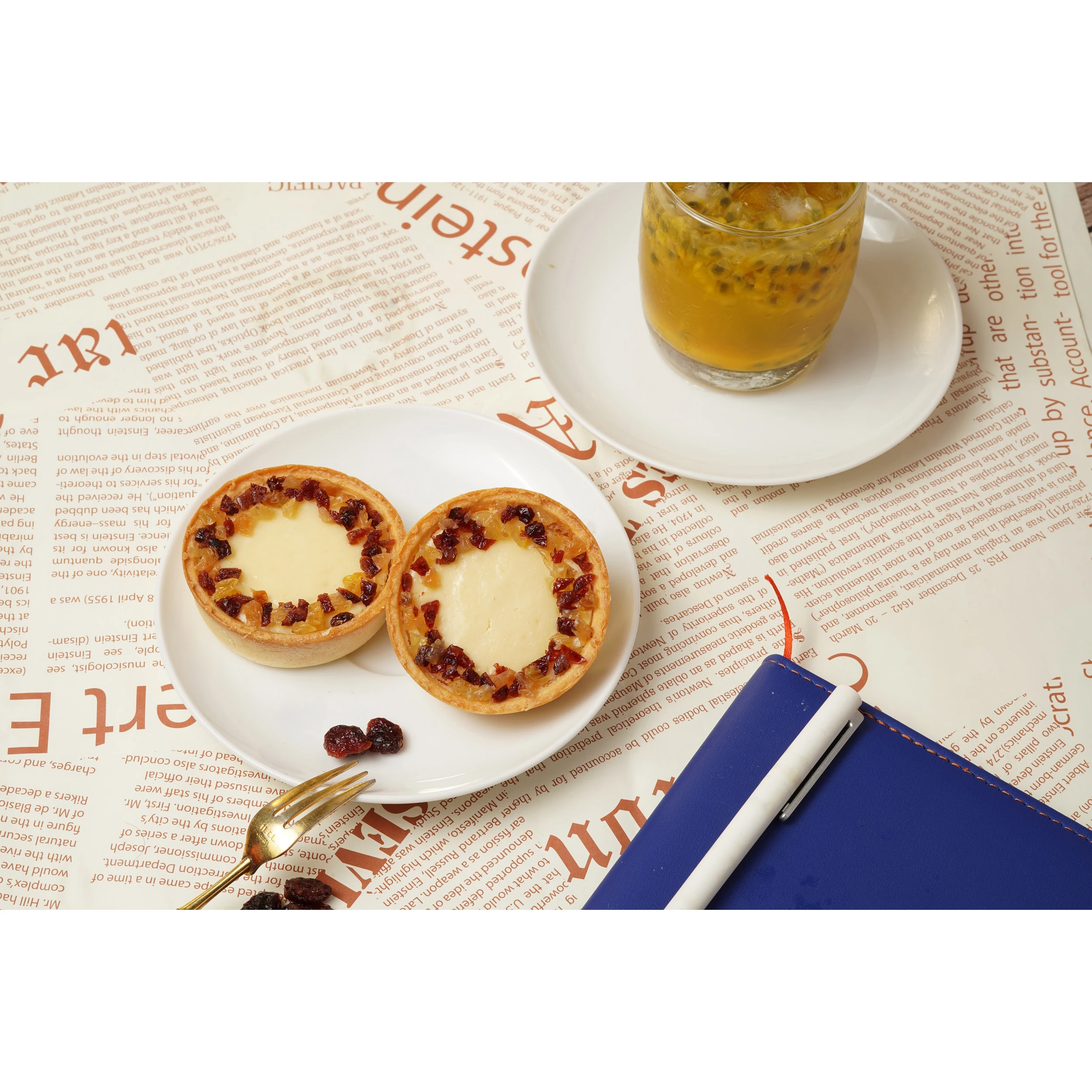 Dai Phat Tasty Dessert Cranberri and Durian Cheese Tart Tarlet Style Sweet Taste Wholesale From Vietnamese Brand