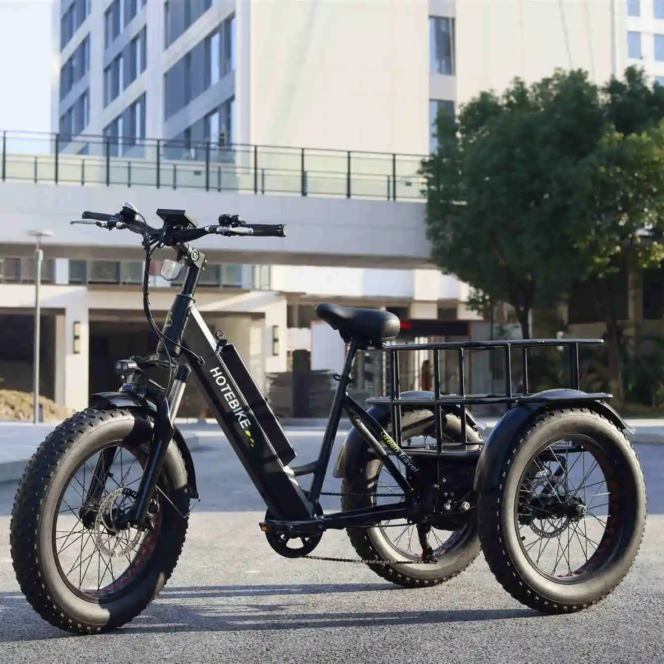 High quality electric bike cargo ebike front rear hanging Storage basket wholesale bicycle iron foldable basket