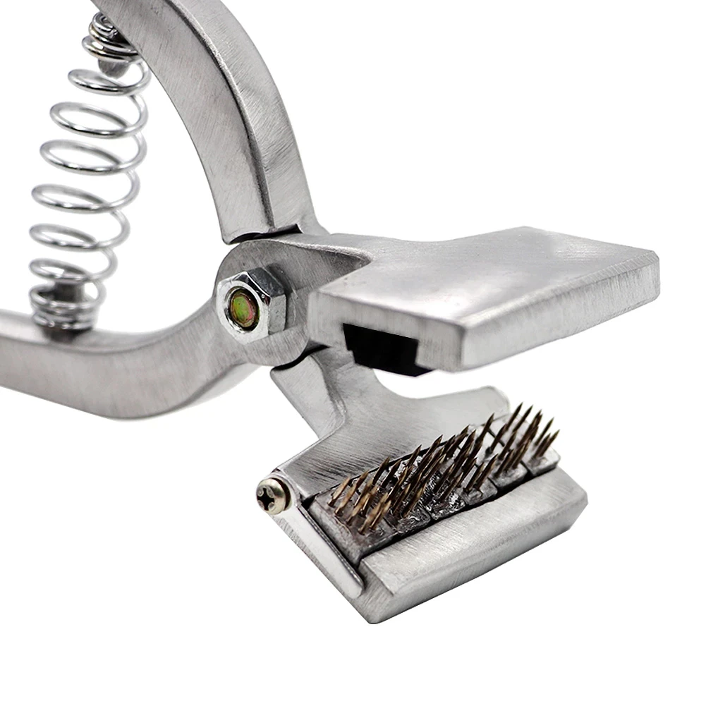 Pig Tattoo Pliers Stainless Steel Ear Thorn Pliers Goat Tattoo Machine Veterinary Applicator Animal Tattoo Pliers Ce Approved