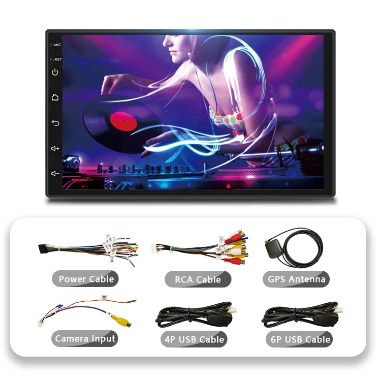 Multifunctional 2din Android11 4G Internet All netcom Autoradio Universal Built-in HD Multimedia Car Autoradio Multifunctional