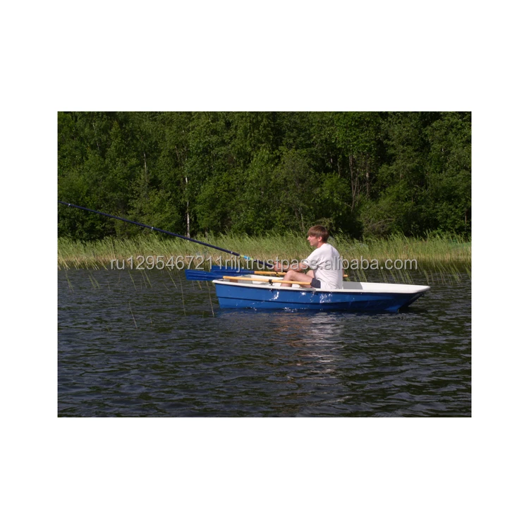 Hot sell Kartop rowing boat color is blue green gray white length  2.56 m width 1.35 m best quality low price