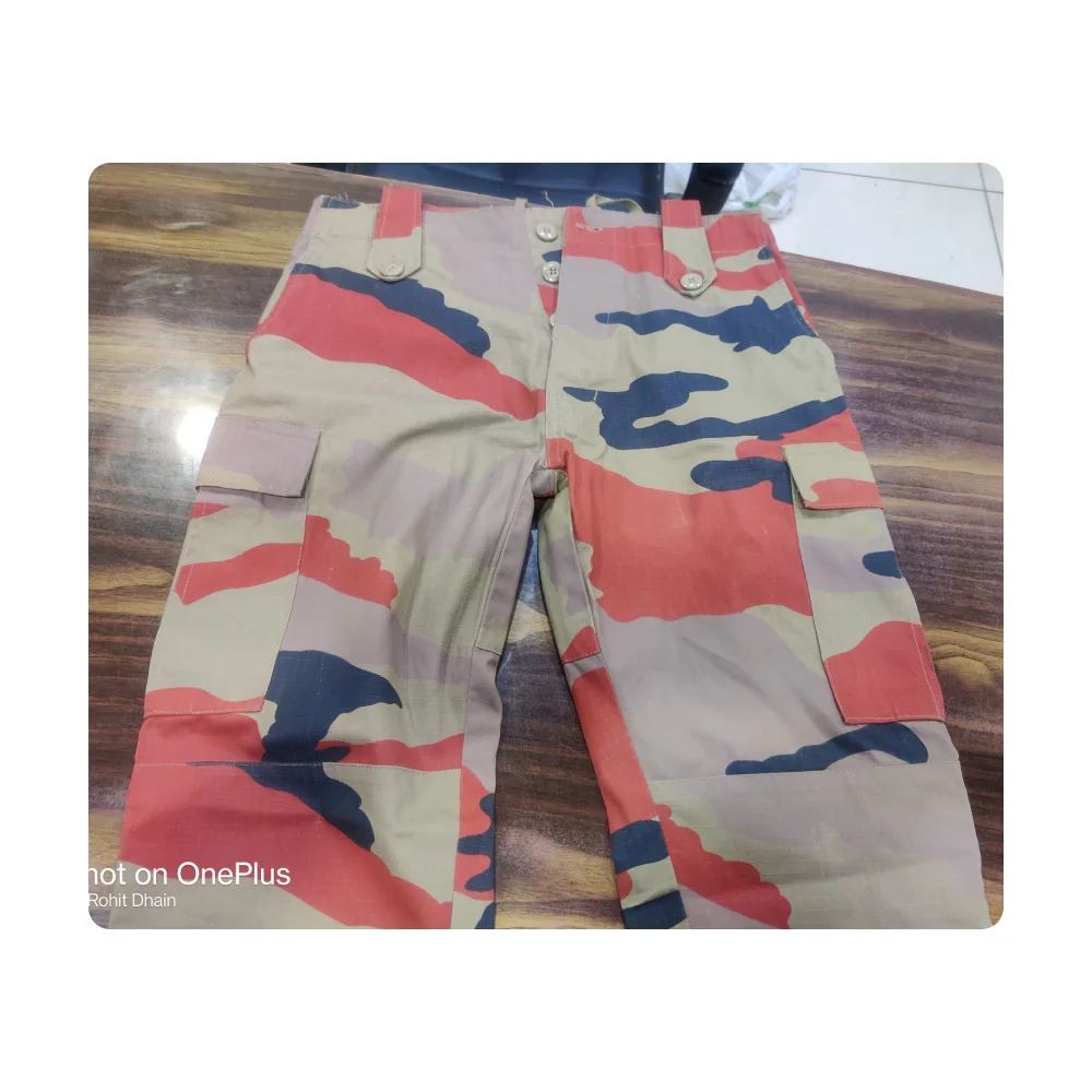 Customized Unisex Camouflage Tactical Uniform Cotton BDU Security Shirt and Pants Combat Uniform