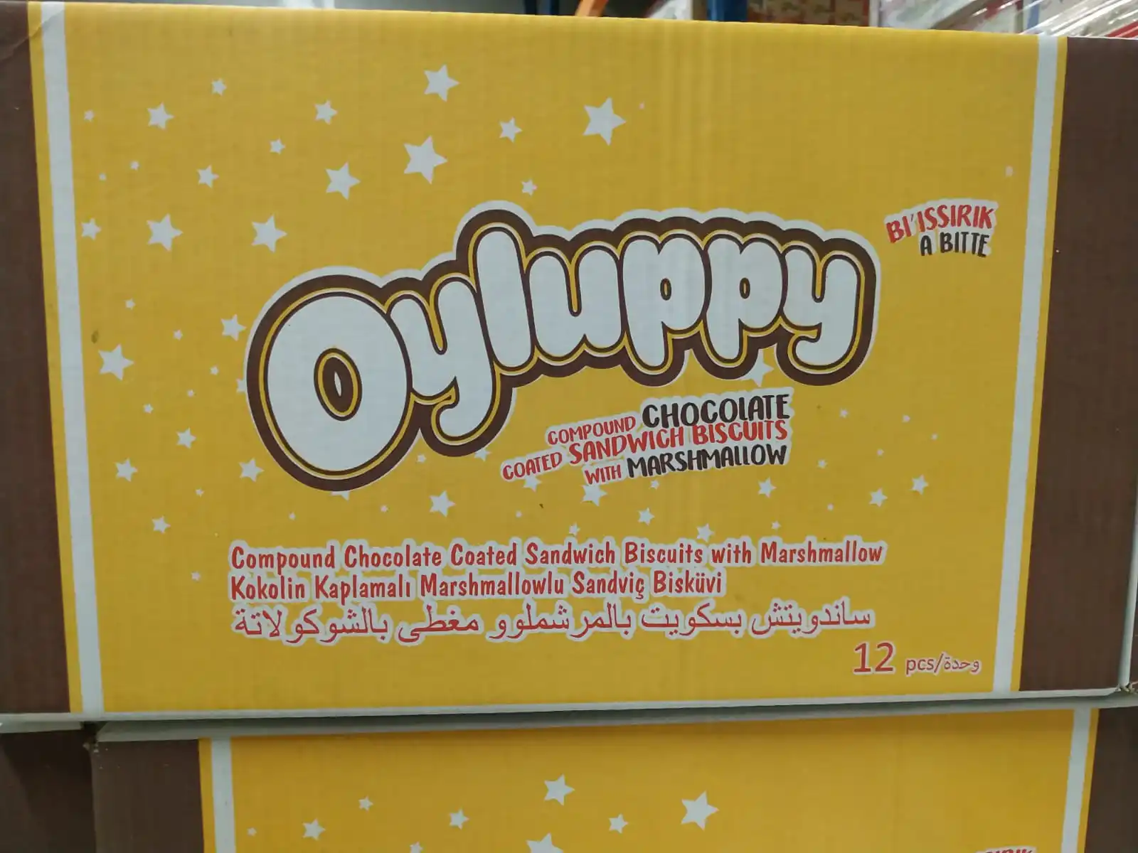Super Quality Wholesale Product - Oyluppy Sandwich Biscuit with Marshmallow Bar Sweet Crispy Chocolate Coated