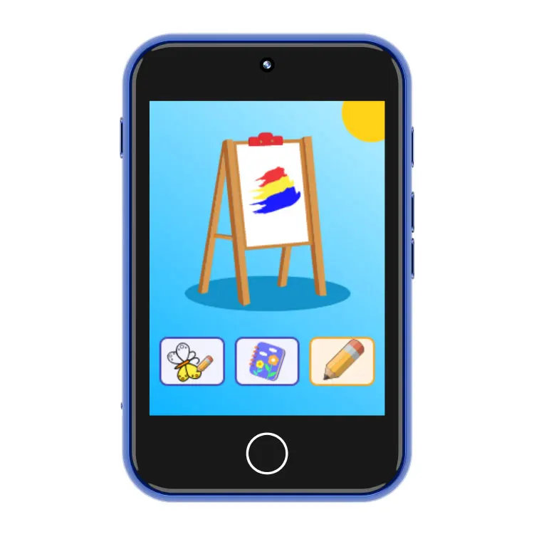 Высококачественный 3 5 телефон с сенсорным экраном для детей обучающий игрушечный двойной камерой подарив варианты по лучшим ценам