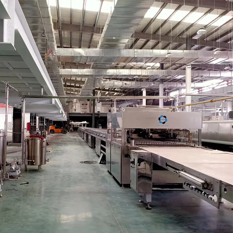 Automatic Cake & Donut Coating Chocolate Making Machine Chocolate Enrobing Equipment for Sale