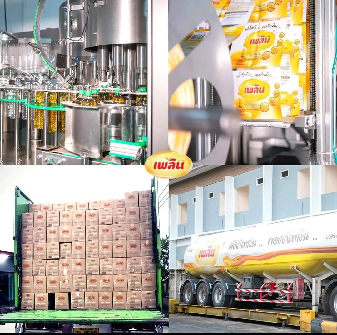 Натуральное подсолнечное растительное масло Plearn Thai, размер 1 литр, растительное масло оптом с завода