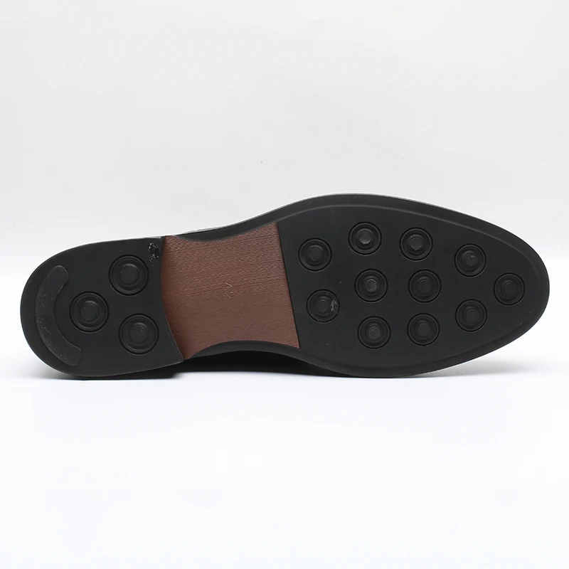 Genuine leather oxford business shoes official leather black shoe for men