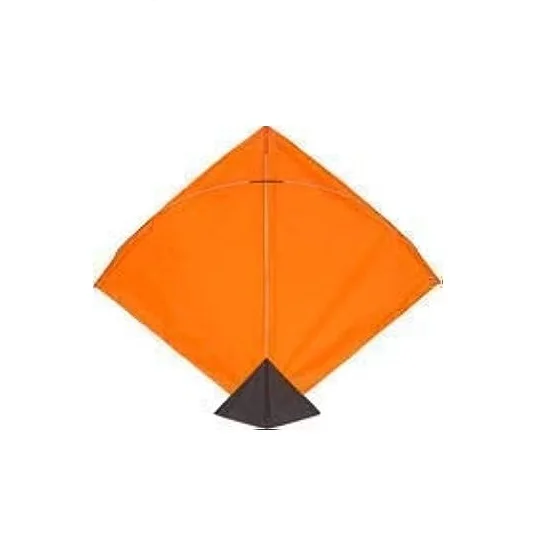 Orange Color Indian Kite For Kids Adult Made From The Kraft Paper Best For Outdoor Sports Adventure Orange Kite For All Festival