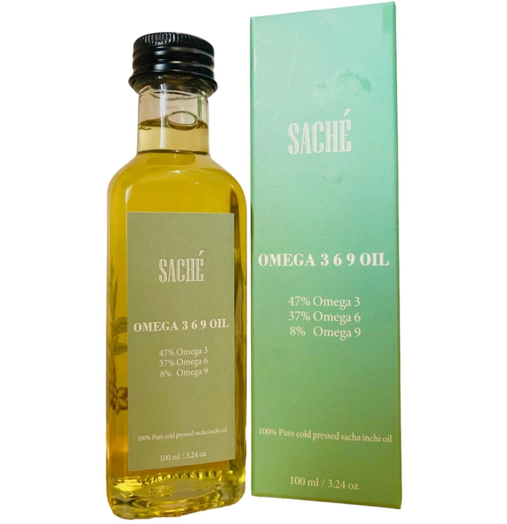 100% PURE SACHA INCHI OIL RICH OF OMEGA 369 GOOD FOR HEALTH HIGH QUALITY HALAL ISO CERTIFICATE