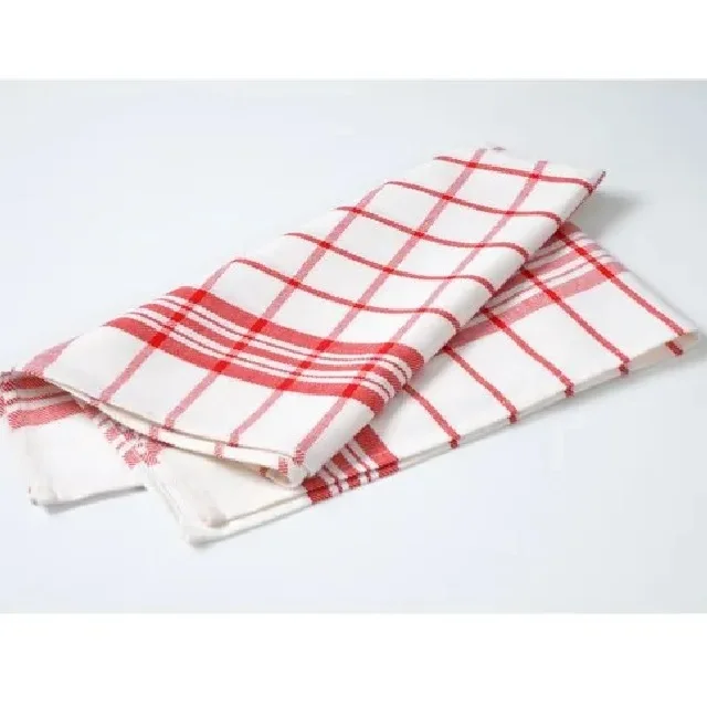 Factory wholesale custom 100% Organic cotton Fast Dry Nonstick stock High Quality Reusable GOTS certificate Dish Kitchen Towels