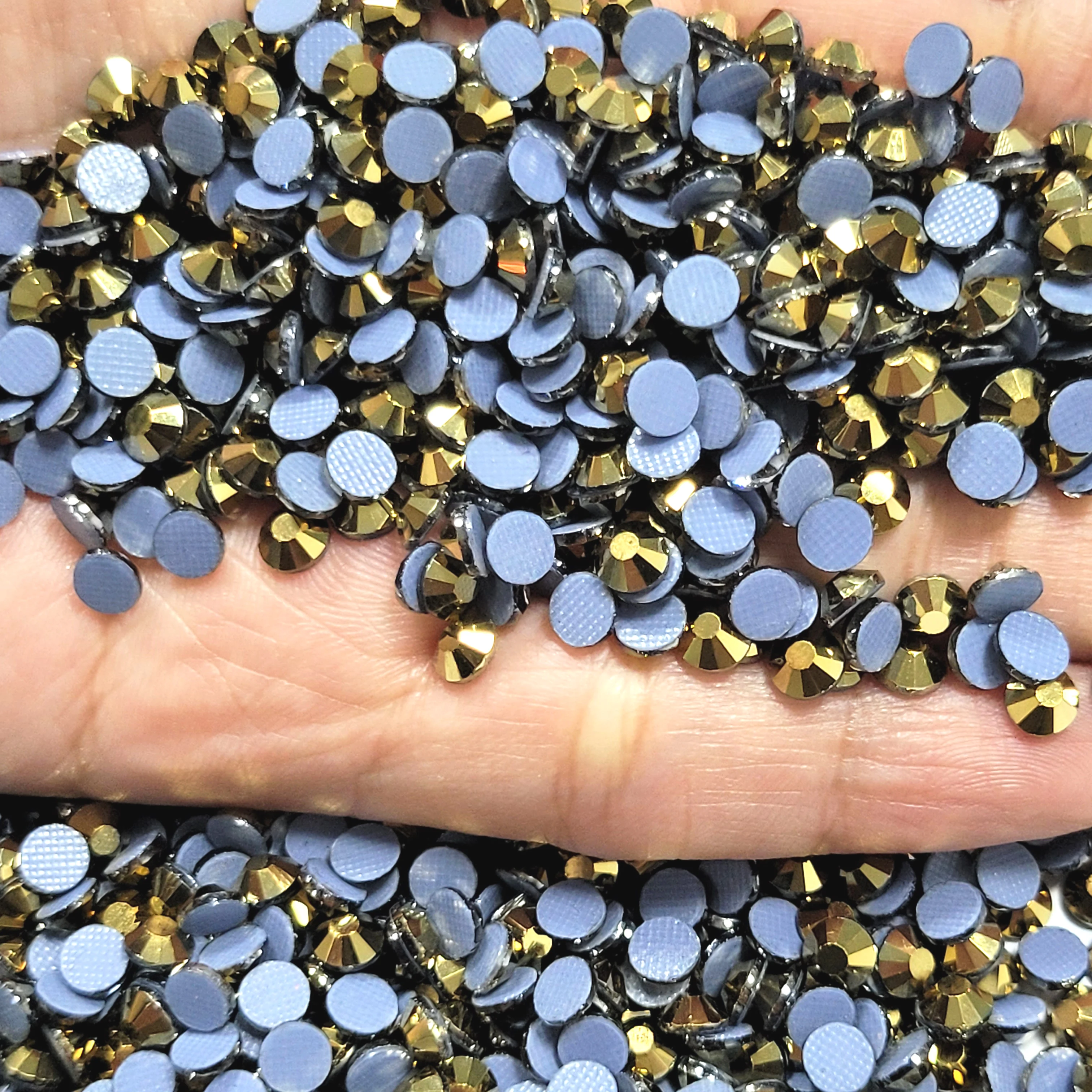 Wholesale Crystal ss3-ss50 AB Flatback Rhinestones Bulk Wholesale Glass Strass For Tumblers,Clothes,Dress,Nail Art