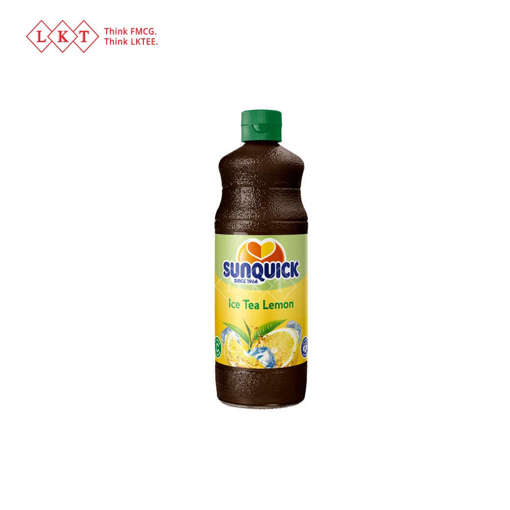 Концентрат фруктового сока Sunquick 700 мл стеклянная бутылка чай со льдом и лимоном прямая фабрика из Малайзии оптовая продажа сертифицированный халяль