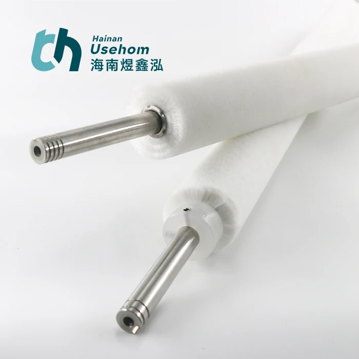Usehom Nylon Rotating Roller Brush For Photovoltaic Solar Panel Cleaning
