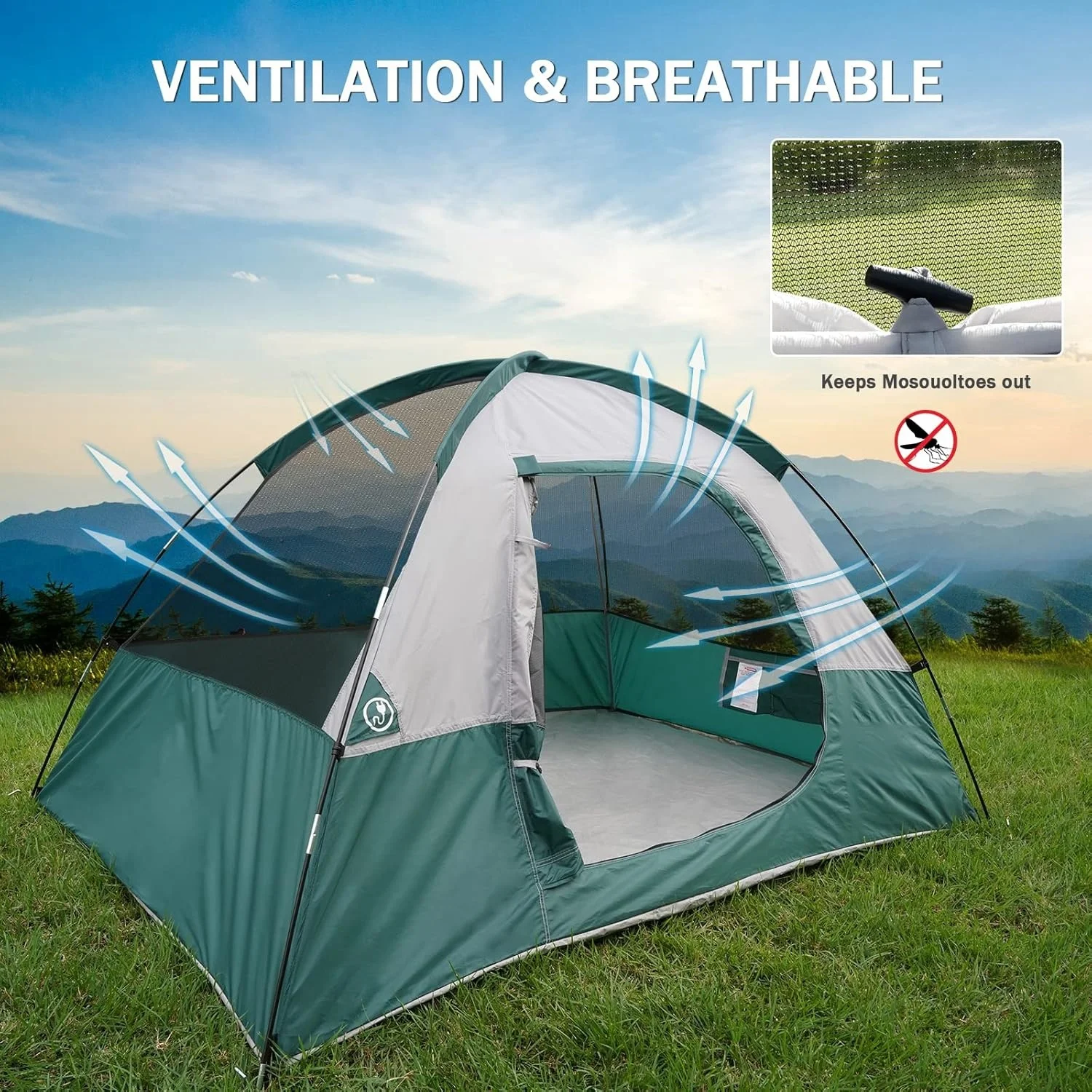 Special offer Portable Dome Tent Waterproof and Windproof Rainproof Easy Set-up Fiberglass beach tent for Camping outdoor