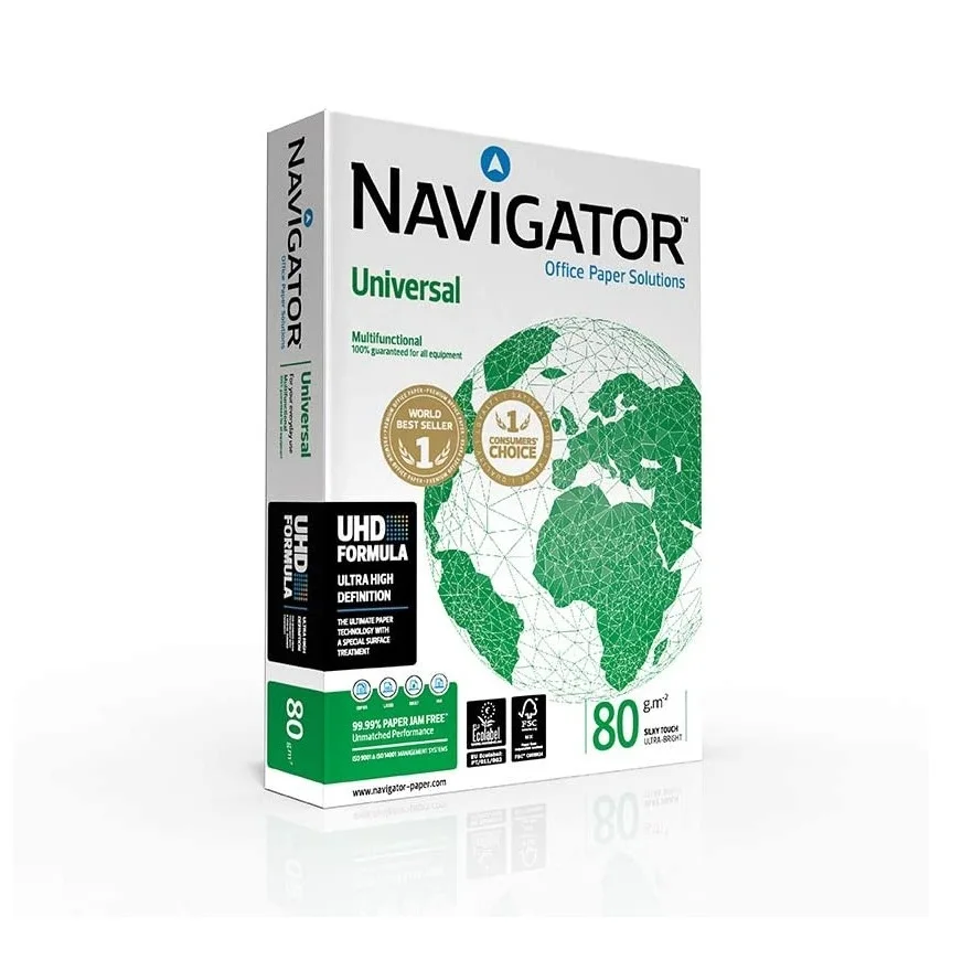 Premium Quality Wholesale Supplier Of navigator A4 70gsm copy paper 500 sheets/80 GSM A4 Copy Paper For Sale