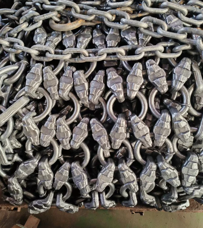 35/65r33 tyre protection chains wheel loader tire chains