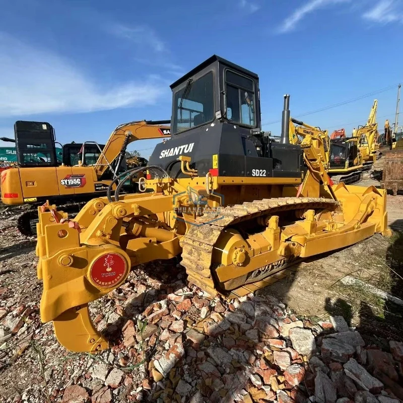 Бульдозер Doosan SD22 SD32 оригинальный хорошее рабочее состояние двигатель Hino низкая цена для продажи