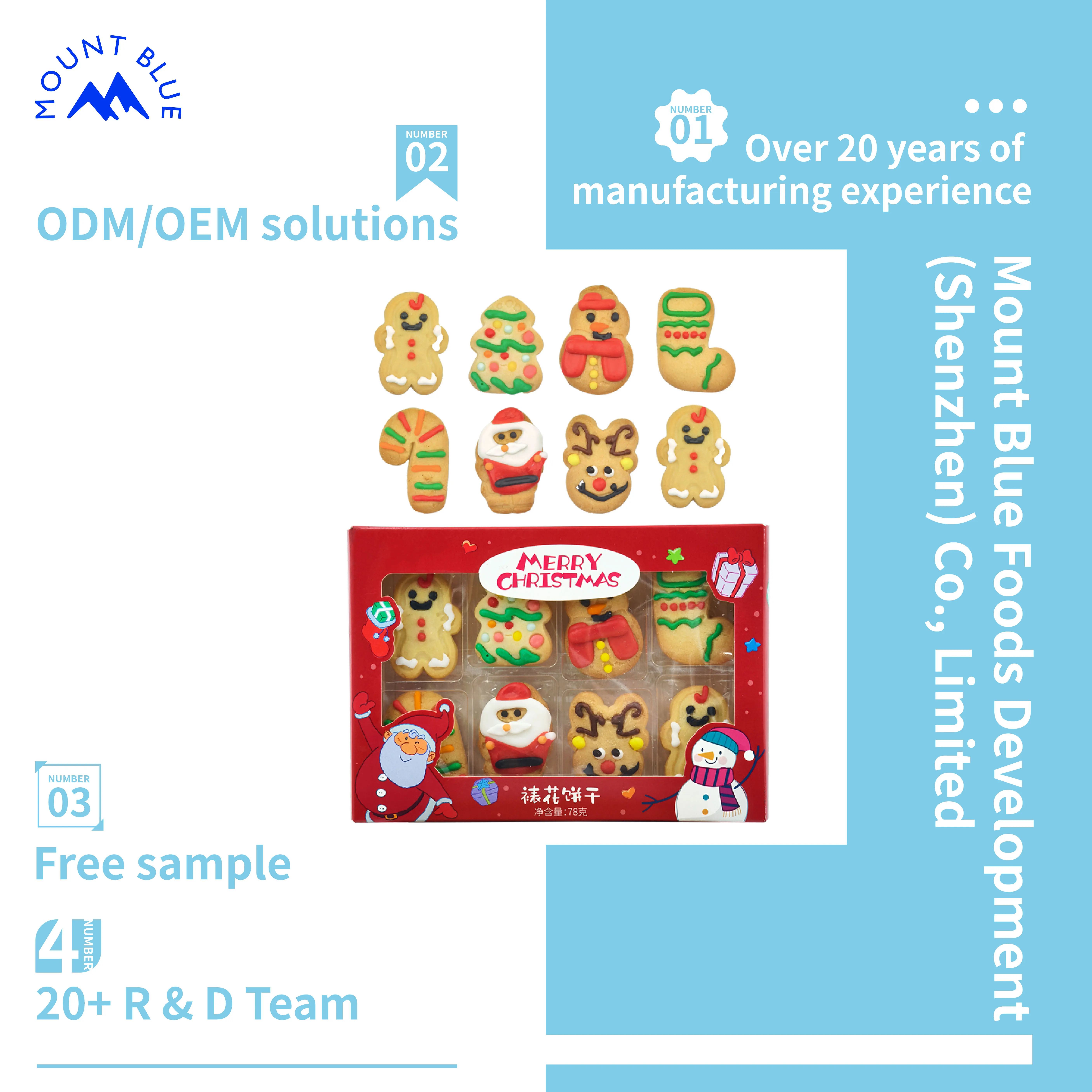 Wholesale DIY Biscuit Decorating Kit for Christmas Home Baking for Kids Baking Cookie Decorations