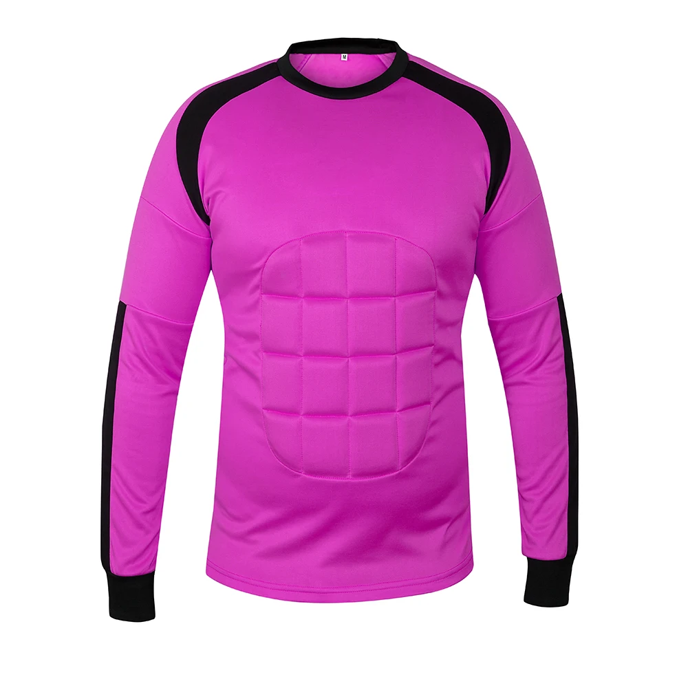 Football Goalkeeper Padded Soccer jerseys France Goalkeeper Uniform Football Club Goalkeeper Protected Jersey Goalie Jersey