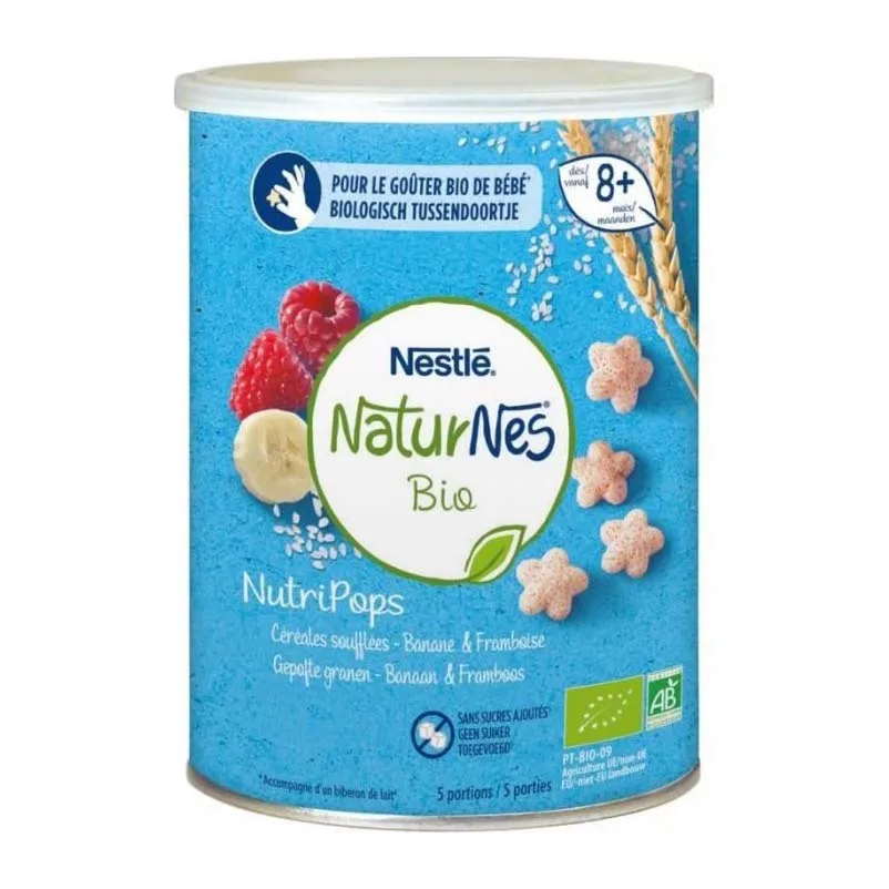 Nestle Naturnes Bio Tarrina Manzana-Pera y Membrillo 6 м 4x90 г-Nestle Cereales Vanille