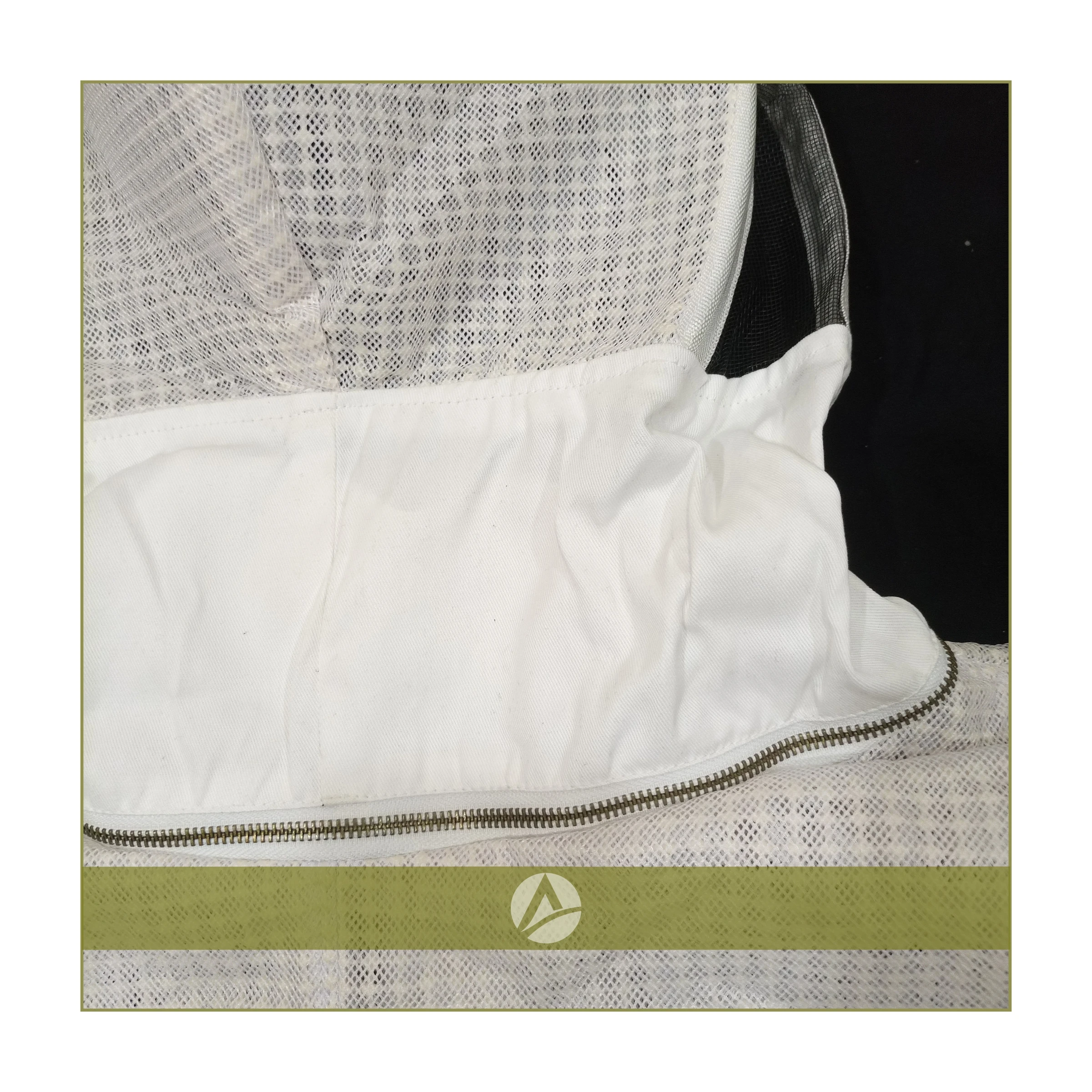 High Quality And Comfortable Beekeeping Suit For Beekeepers 100% Cotton With Clear Nylon Mesh On Face