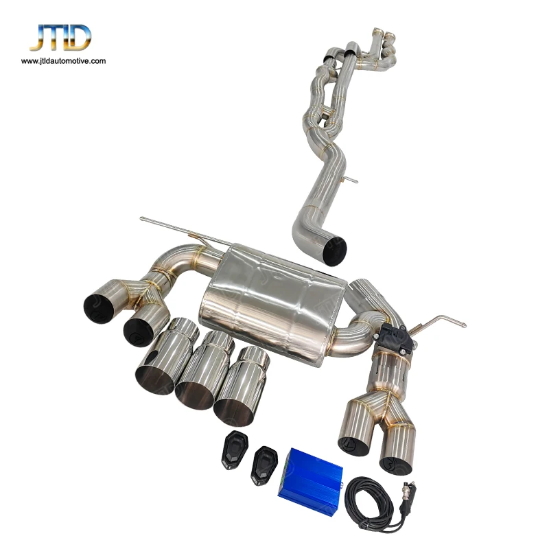 Factory Direct Sales Stainless Steel Valvetronic Exhaust System For BMW F8X F80 F82 F83 M3 M4 Catback Muffler