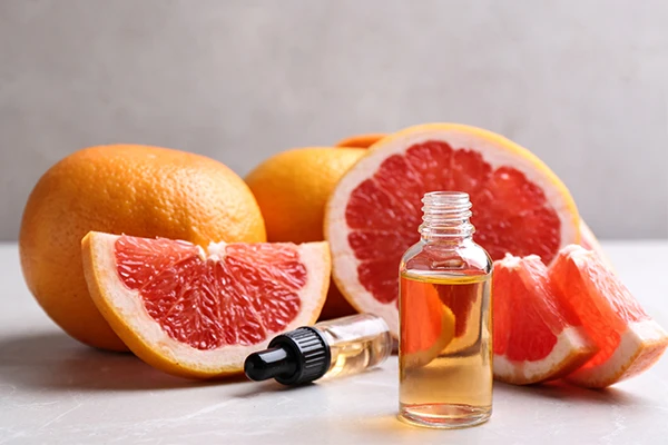 Anti Microbial and Anti-Oxidants Pure and Natural Red Grapefruit Essential Oil may helps Relieve Stress and Pain Available India