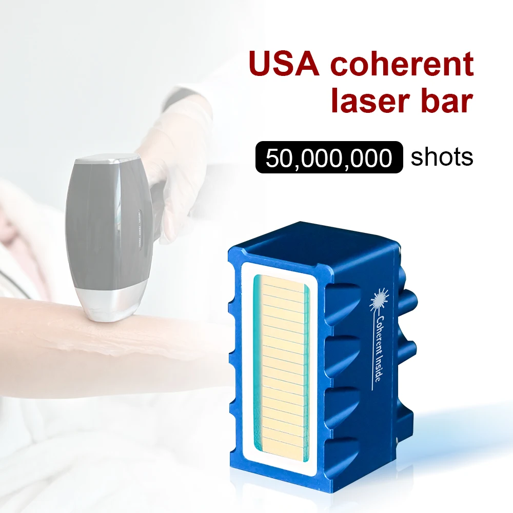 The Cloud era 2023 switchable spot Ice titanium 4K diode laser epilator alexandrite triple laser hair removal machine