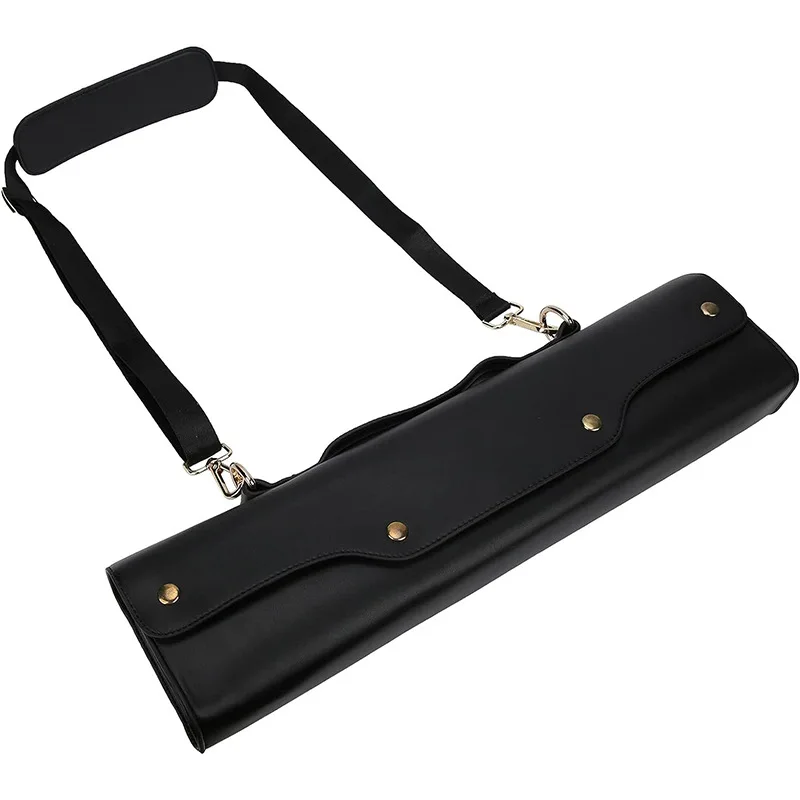 New flute storage bag portable musical instrument storage bag leather waterproof flute music instrument bags cases