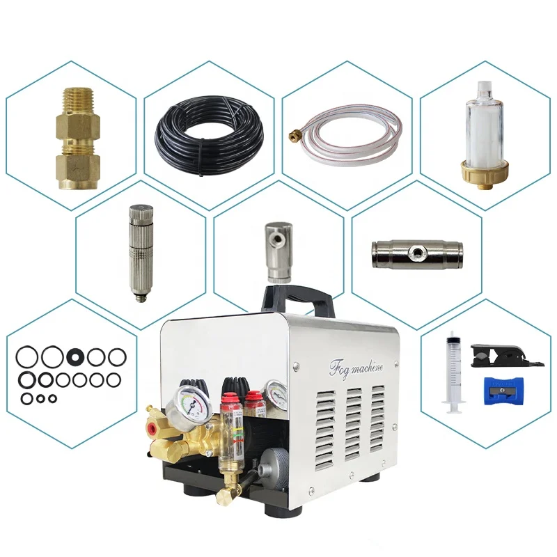 Hot Sale Digital Timer 3L/Min Garden Irrigation Fog Machine Outdoor Misting Cooling System Mist Water Spray for Irrigation