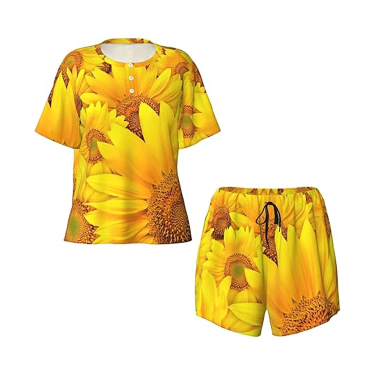Bestselling Women Shorts set Professional logo printed Fine qualityby manufacturer Unique design Women Shorts set