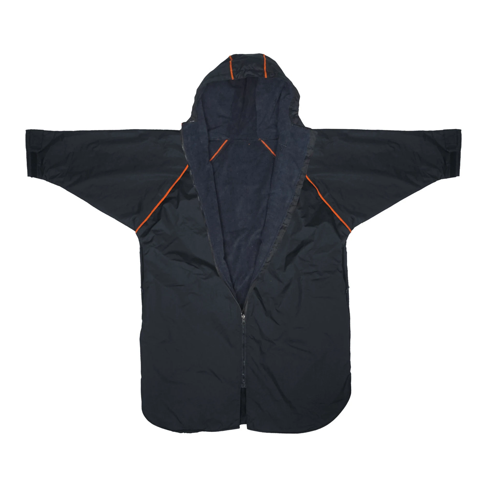 Surf Poncho Changing Jacket for Youth Towel Robe with Hood and Front Pocket beach changing robe towel poncho coat