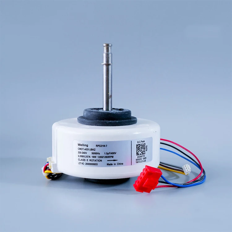 Welling YKFG-21-4-6 RPG21N-7 indoor air conditioner replacement motor AC fan motor