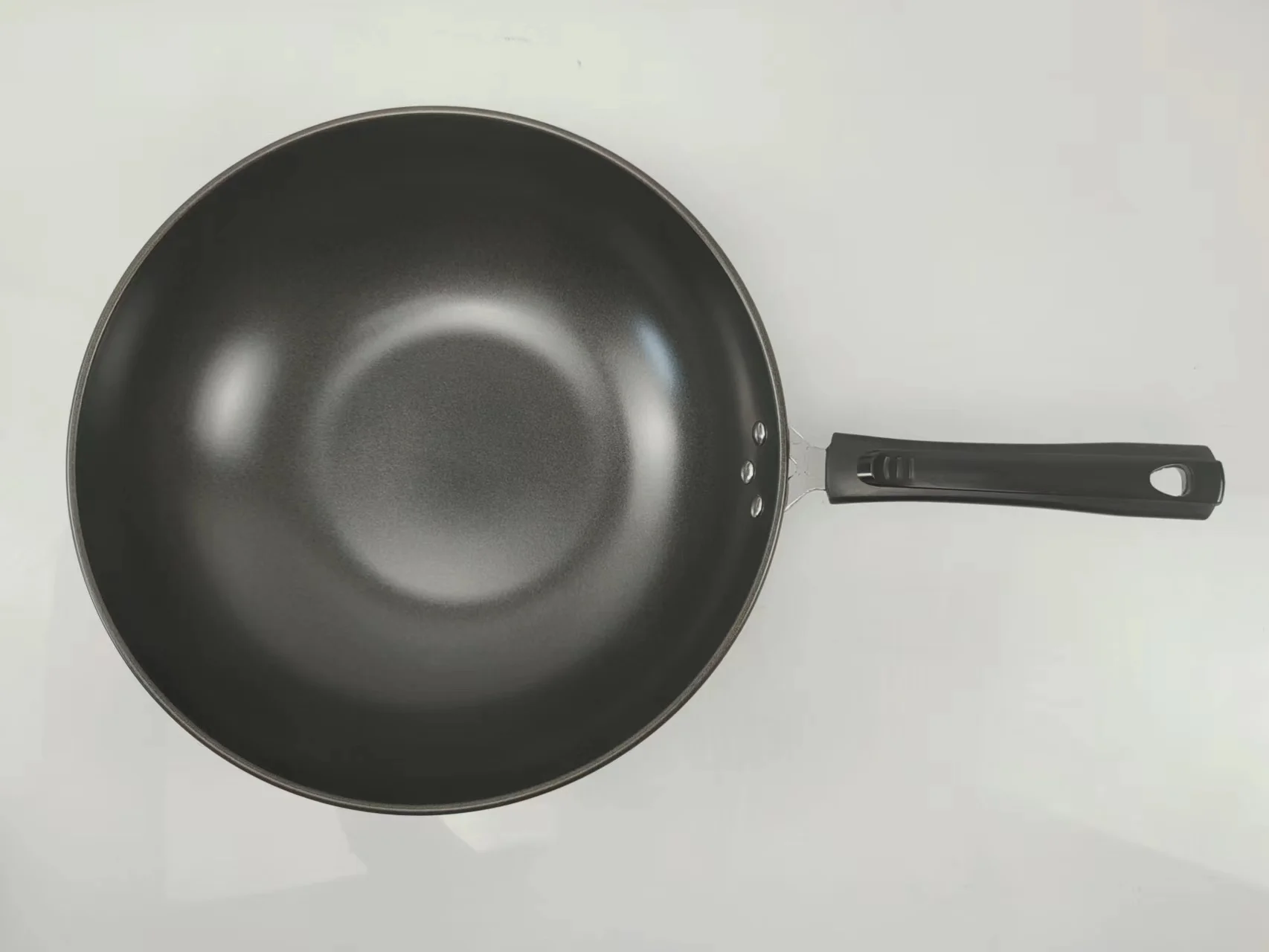 Прямая продажа с фабрики китайская сковорода для приготовления еды кухонная посуда антипригарная вок двумя ручками